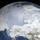 The maximum extent of Arctic sea ice, shown in the graphic above, was recorded on March 17th this year. The yellow line indicates the 30-year average maximum from 1981 to 2010.